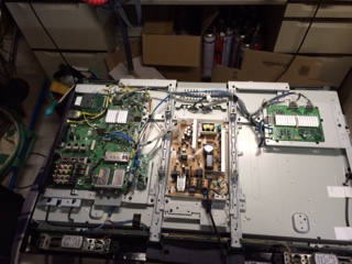 液晶パナル交換作業１