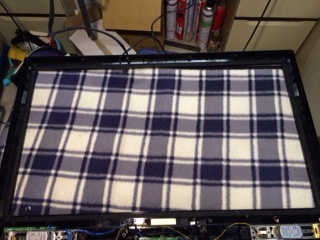 液晶パナル交換作業３